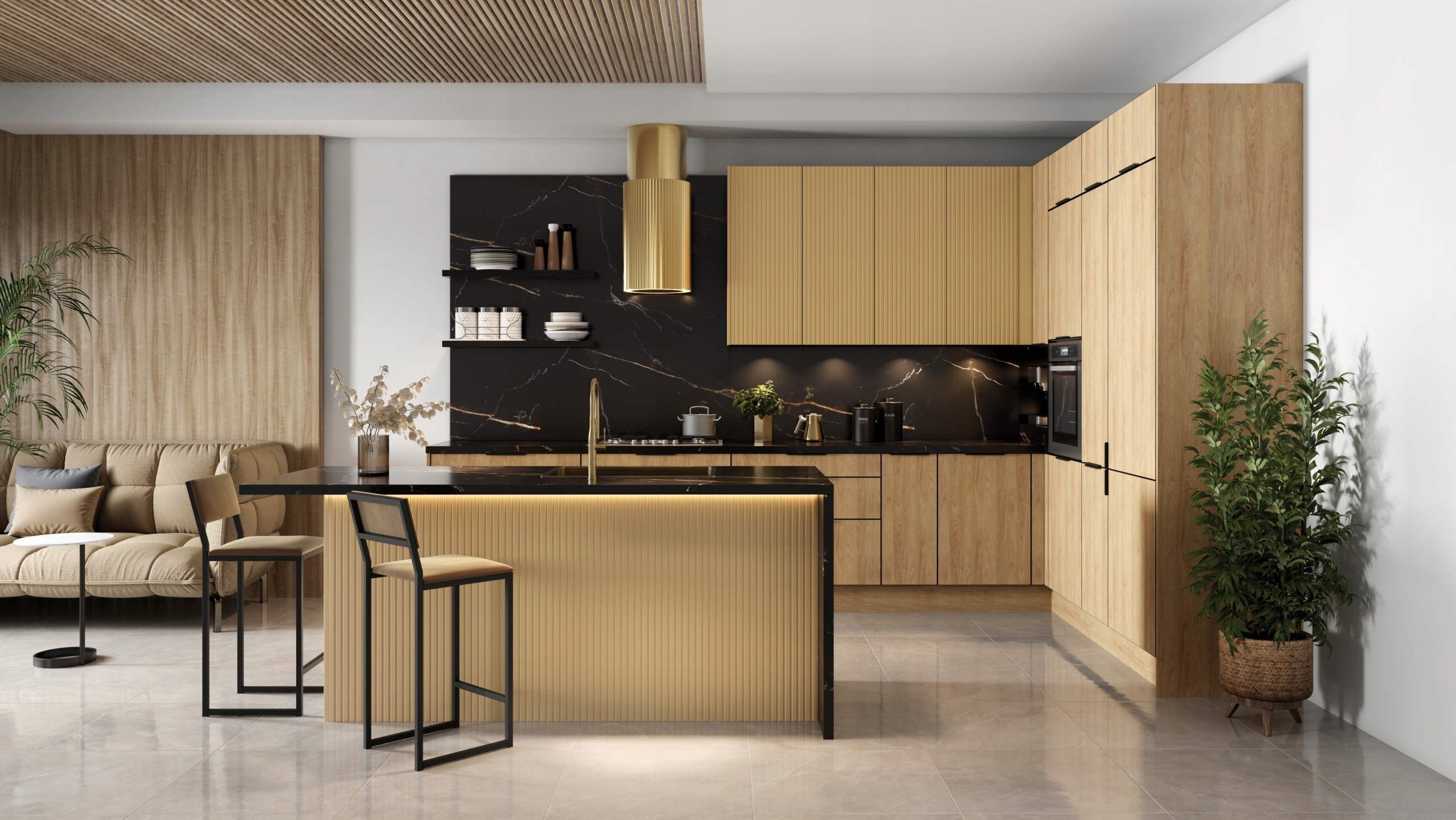 Projekt, wycena mebli kuchennych KAMMONO