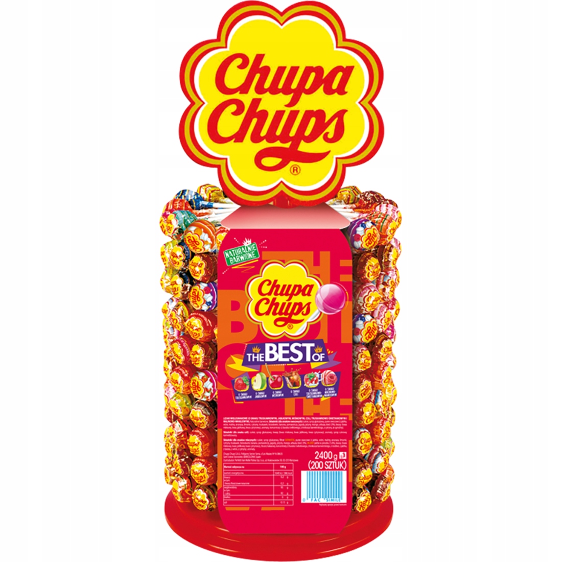 Levně Expozitor Chupa Chups 200KS Lízátka