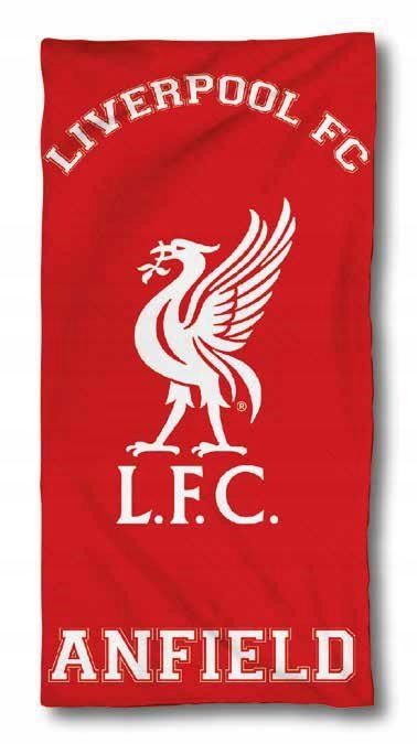 Duży Ręcznik Liverpool Fc Anfield L.f.c. Liverbird Duży Herb Oryginał
