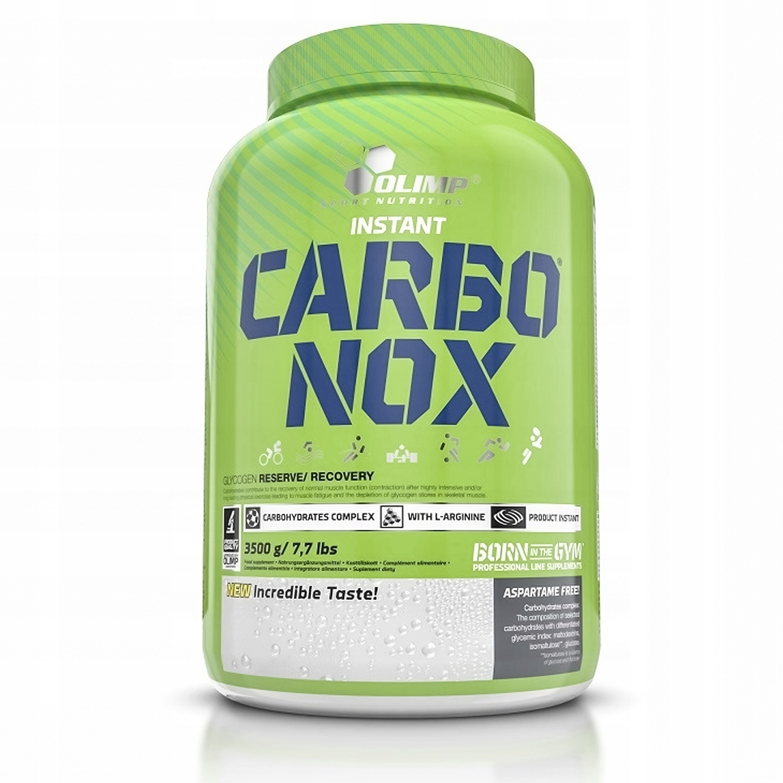 Sacharidy Olimp Carbonox 3500 g Citron Carbo Energie Arginin 70 porcí