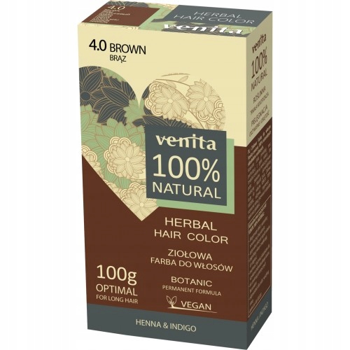 

Venita Herbal Hair Color 4.0 ziołowa farba