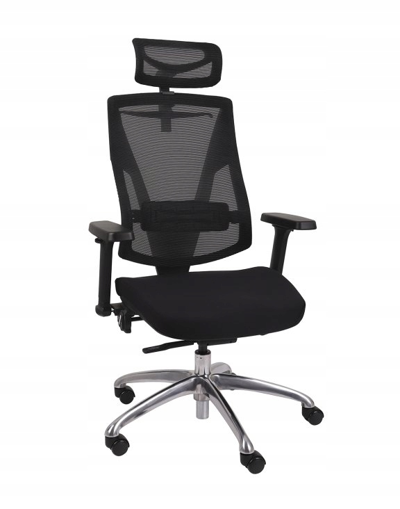 Fotel krzesło Futura 4S Plus Grospol czarne