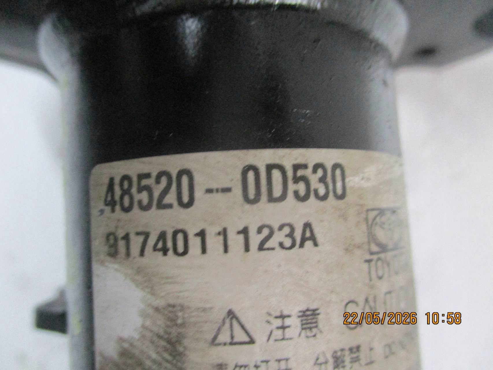 shock absorber front front left TOYOTA YARIS CROSS 485200D530