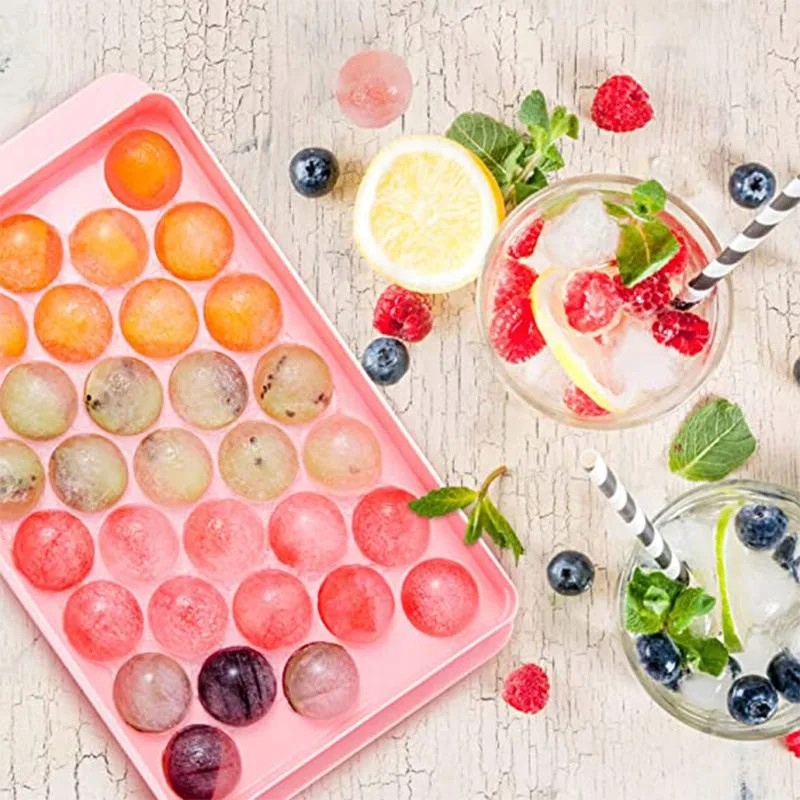 V5 KULECZKI FORMA NA KOSTKI LODU DO KOSTEK FOREMKA LÓD MAŁE KULKI 33szt MIX EAN (GTIN) 5905567747373