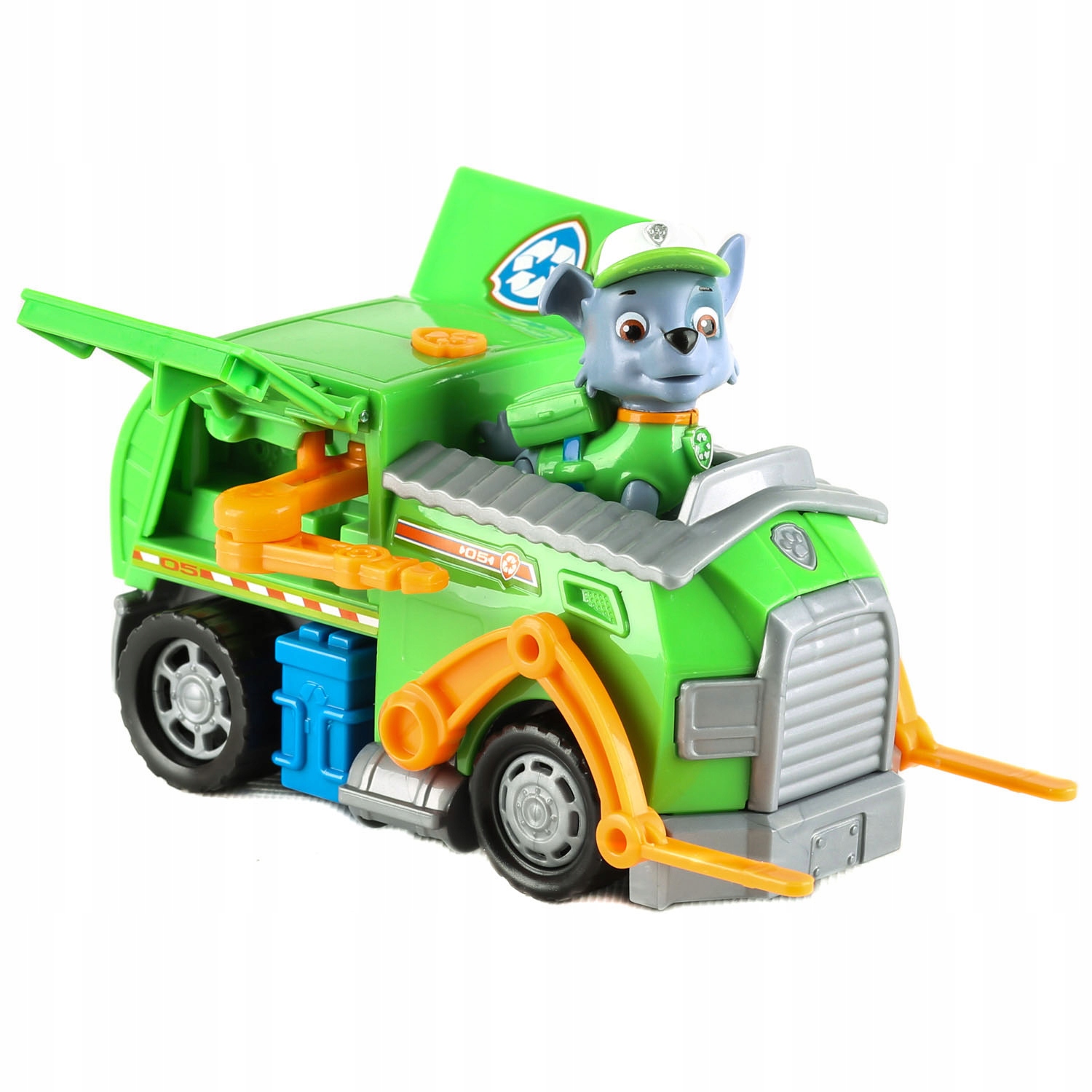 PSI PATROL TRANSFORMUJĄCA ŚMIECIARKA + FIGURKA ROCKY EDYCJA LIMITOWANA Seria Psi patrol