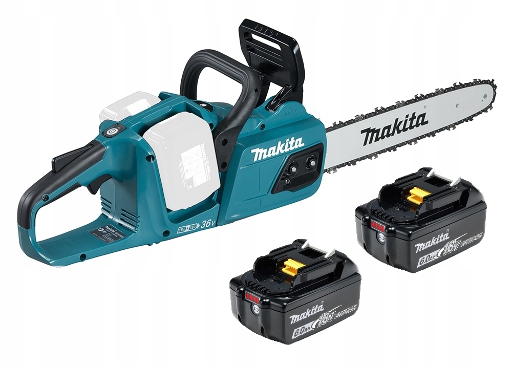Makita Aku Piła Pilarka Łańcuchowa Lxt 2x18V 2x6Ah BL1860 DUC355Z