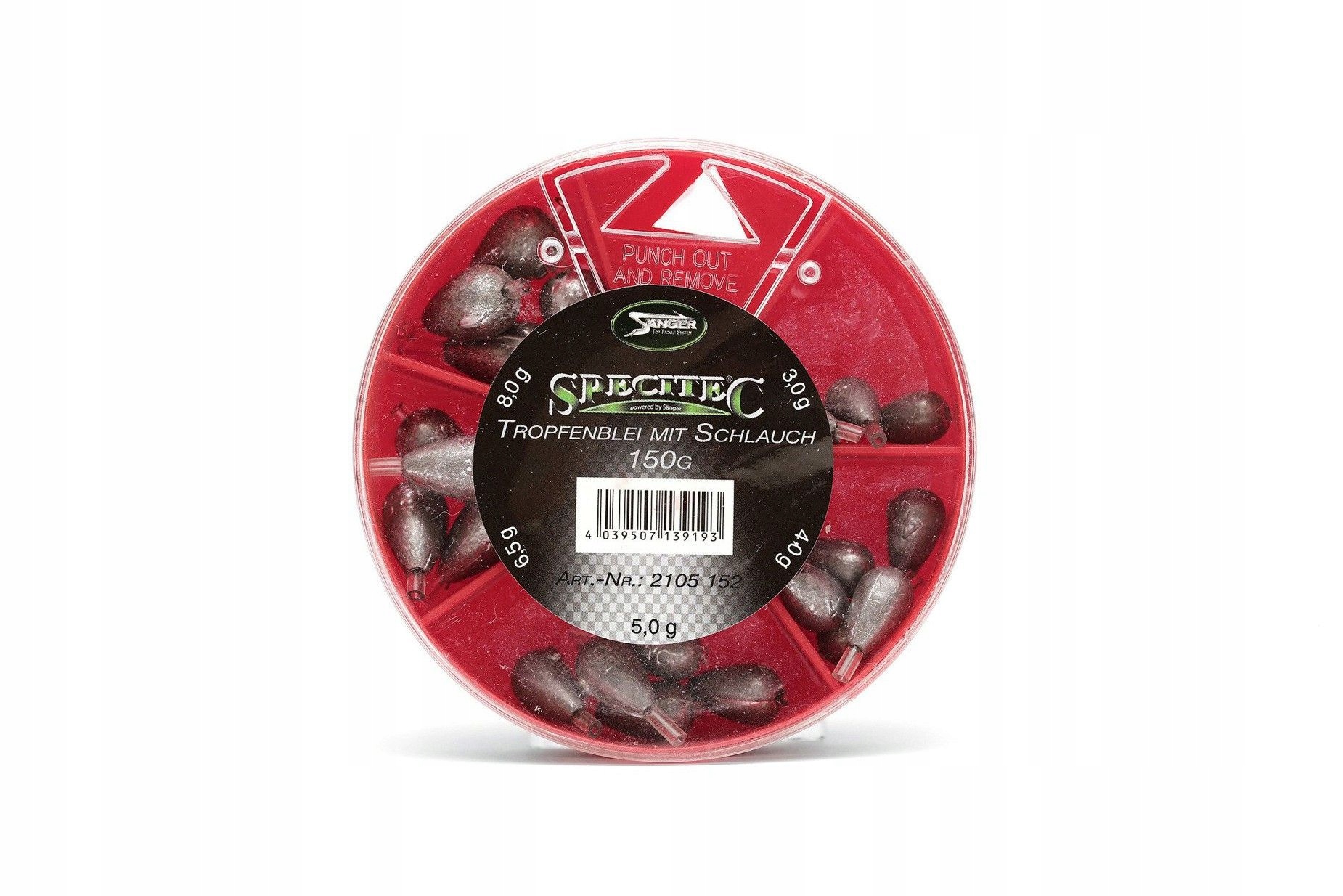 

Zestaw ciężarków z igielitem Specitec 150g