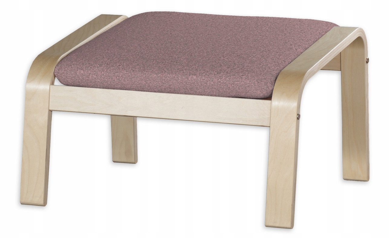 Polštář na podnožku Poäng Ikea fialový
