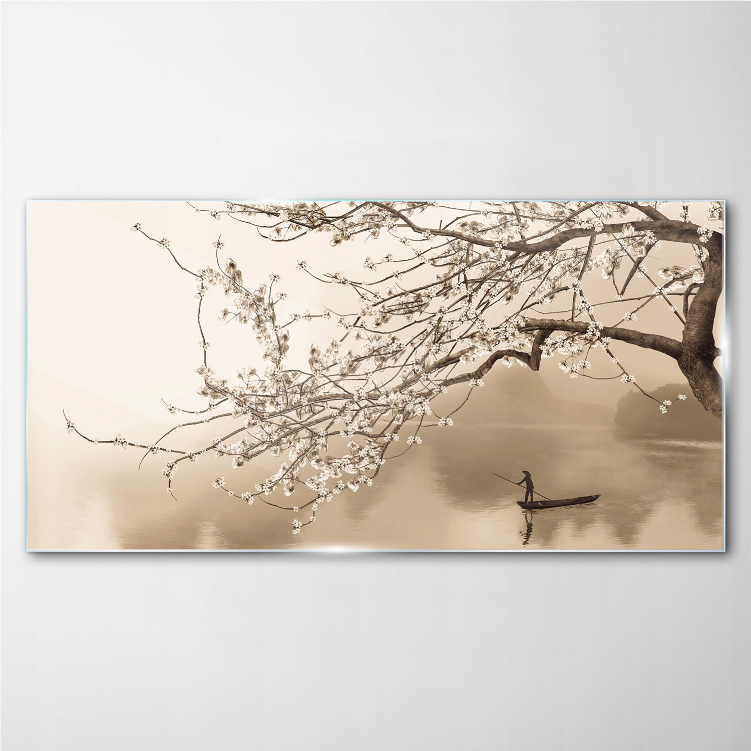 

Foto-obraz szklany Wiśnia drzewo kwiaty 140x70 cm