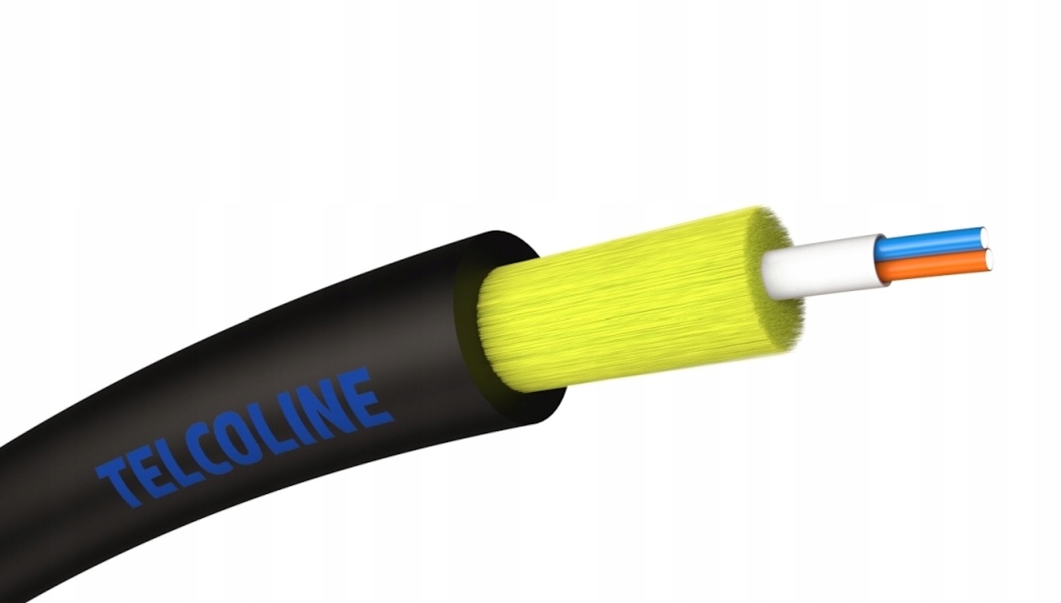 Kabel Svetlometu microADSS Telcoline G657A2 1J 2000 m