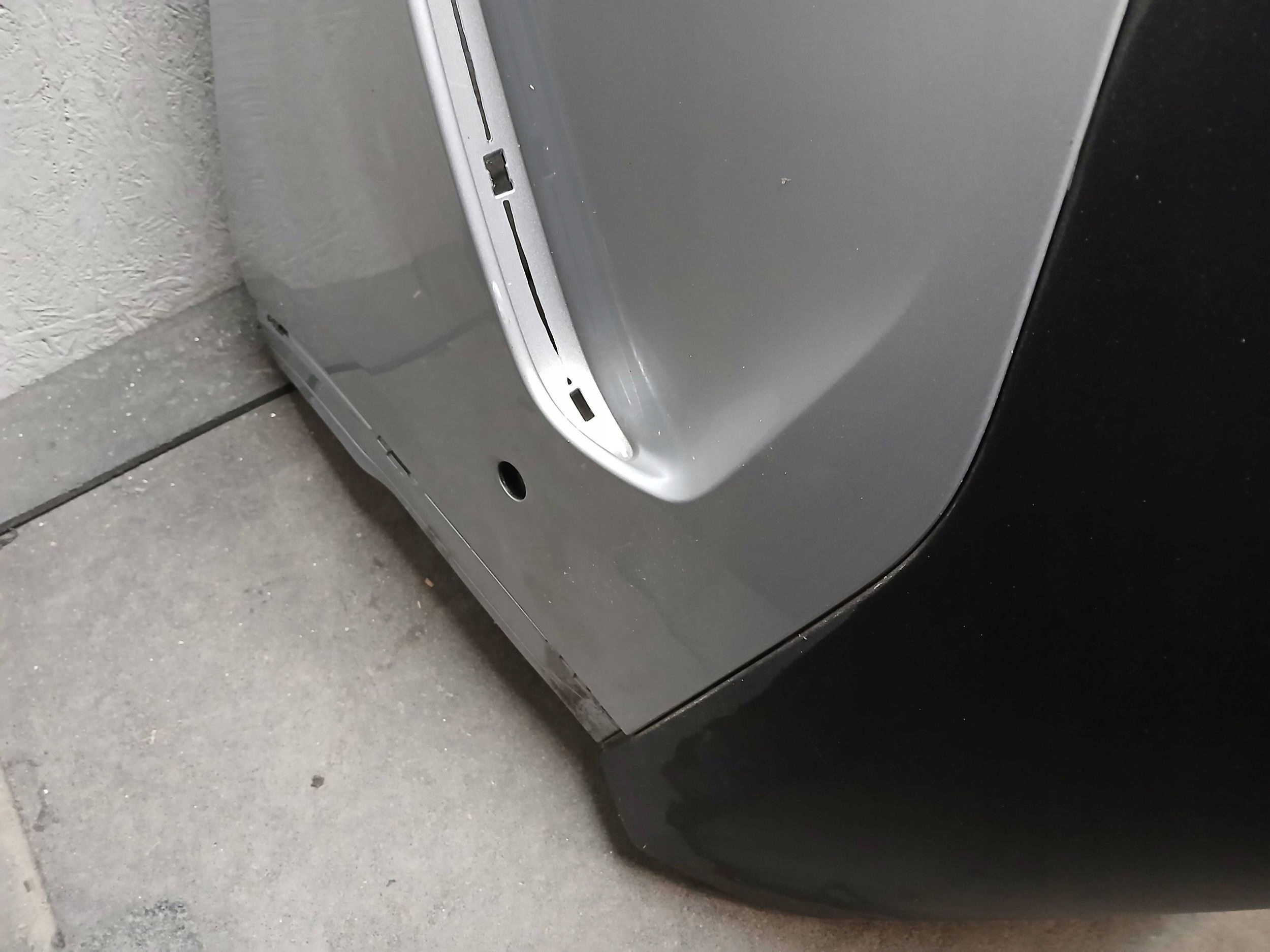 bumper rear part MERCEDES GLC W254 A254 COUPE AMG