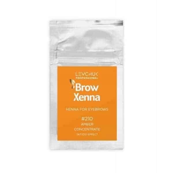 Henna pudrová BrowXenna 210 Amber Concentrate Sáček