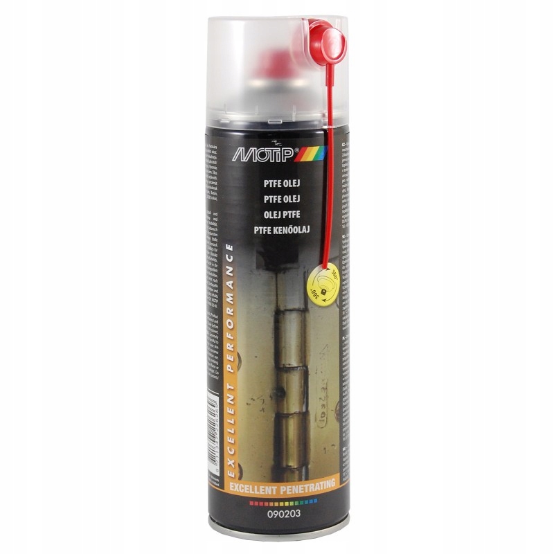 MOTIP TECH SMAR OLEJ PTFE SPRAY 500ML 090203/MTP Rodzaj smar teflonowy