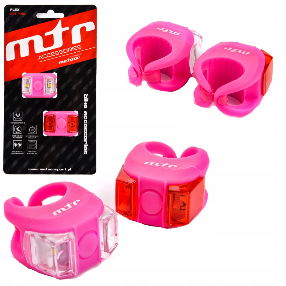 

Lampka Rowerowa Oświetlenie Do Roweru Przód Tył