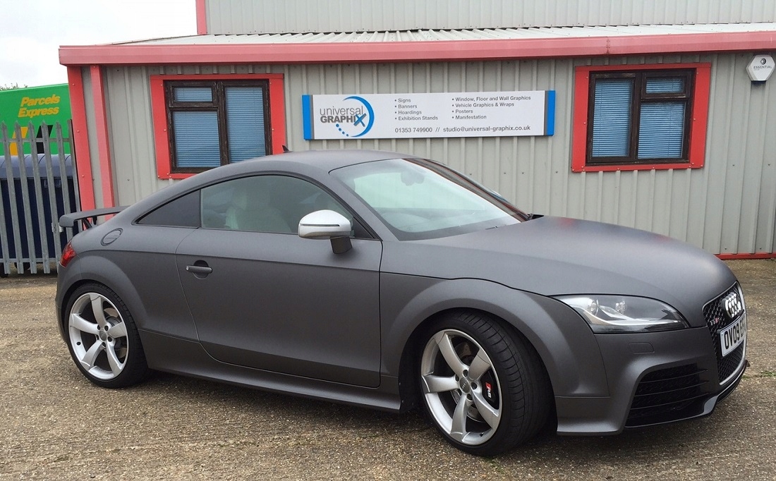 OKLEINA FOLIA CHROM MAT GRAFIT SZARA PERŁA KANALIK Długość 50 cm