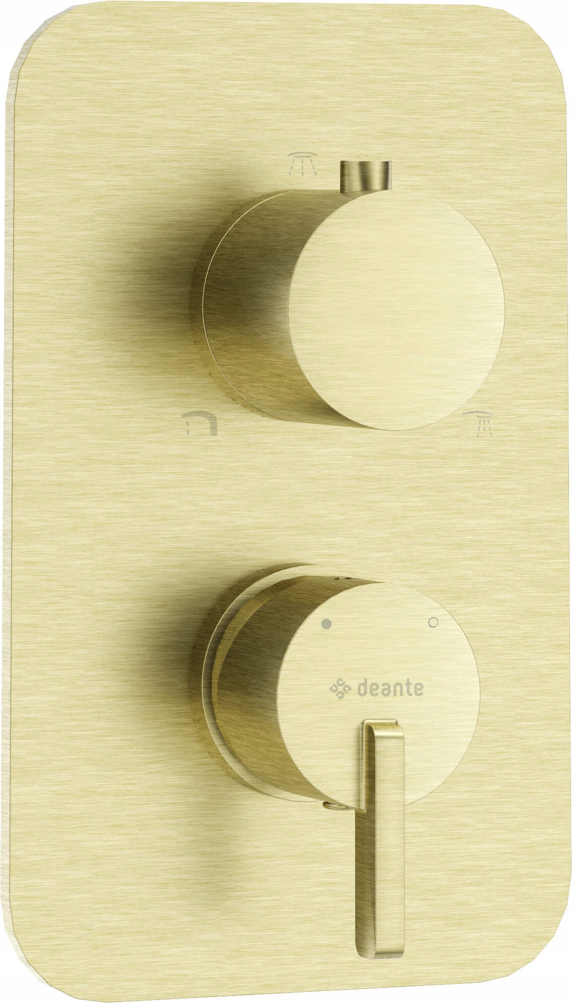 Deante Externý prvok pre Box Silia zlatá kefa. Bxy_rqsm