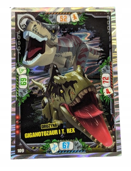 KARTA LEGO Jurassic World Seria 3 Numer 109