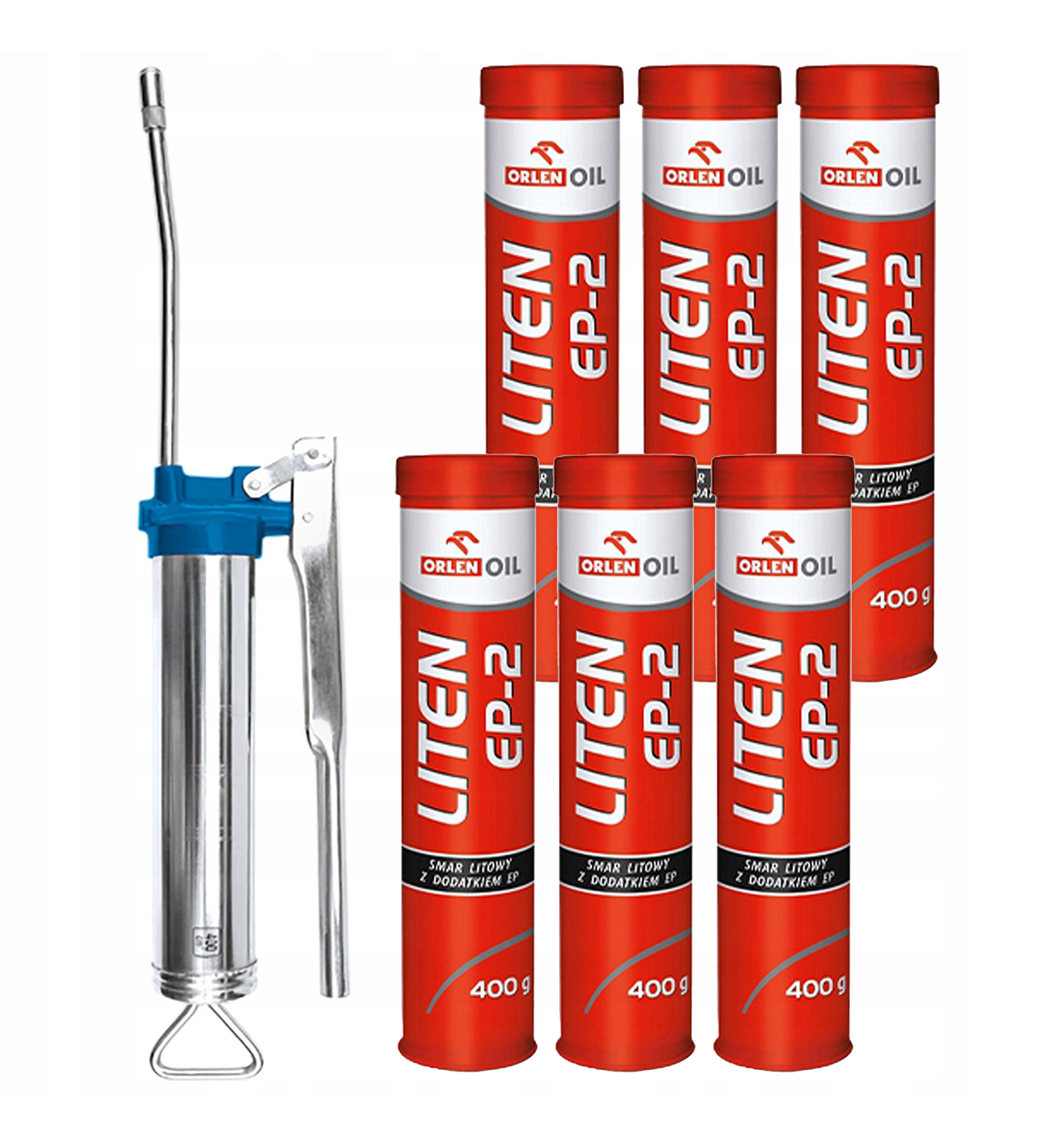 Smar Litowy EP-2 6x400g kartusz Smarownica