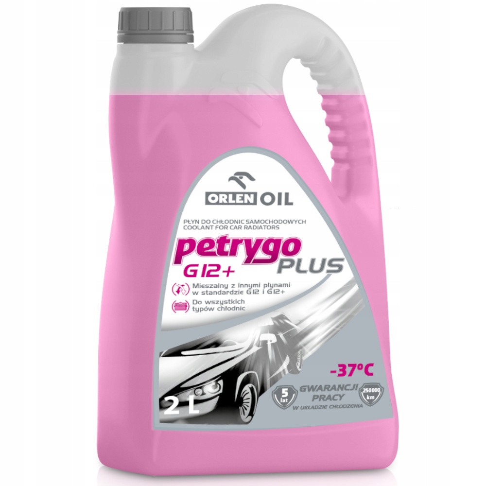 

Płyn Do Chłodnic Petrygo Plus G12+. -37st. 2L.