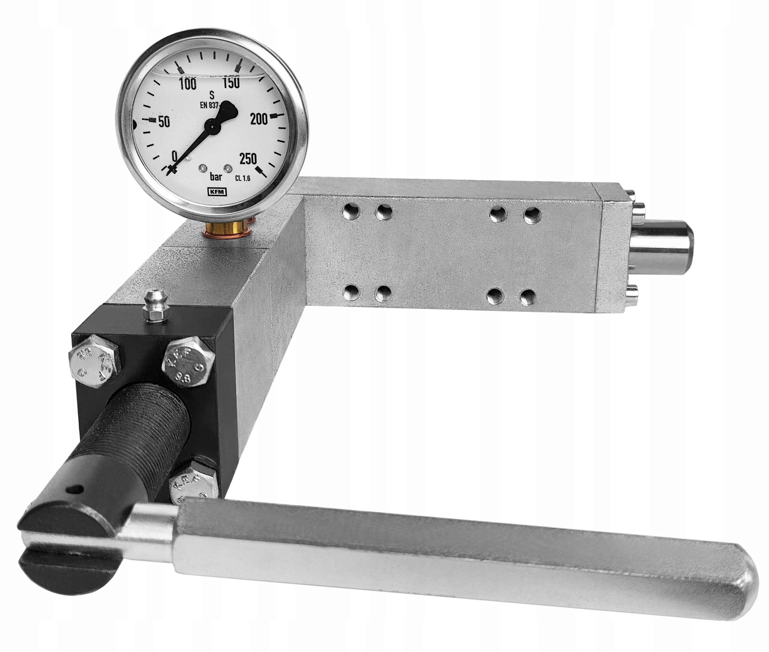 Napinacz Hydrauliczny Koła Trakowego Z Manometrem Naciąg Piły Taśmowej