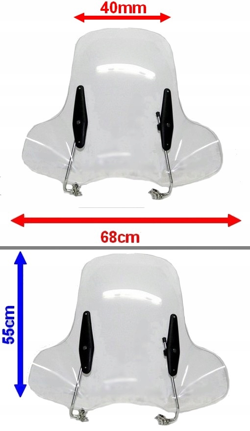 OWIEWKA OSŁONA SZYBA PEUGEOT JET FORCE KISBEE 50 Producent inny