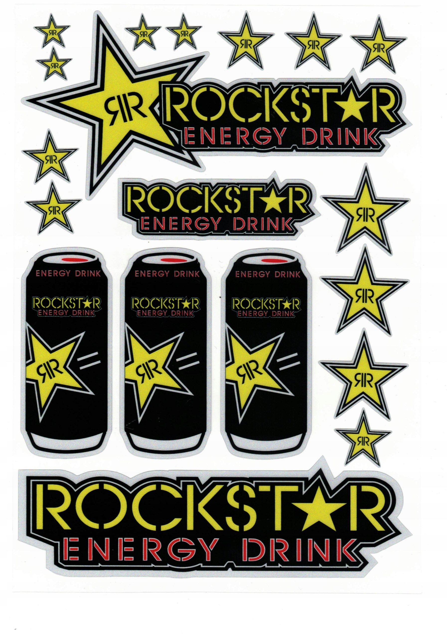 

Naklejki Na Kask Motor Motocykl Rower Rockstar