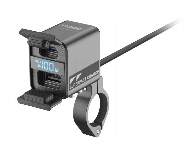 Usb zásuvka na riadidlá Interphone Two Way 100W Socket