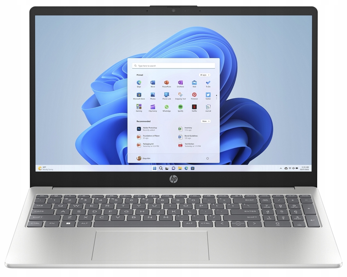 Hp 15 FullHD Intel Core Ultra 7 255U 32GB DDR5 512GB Ssd NVMe Windows 11