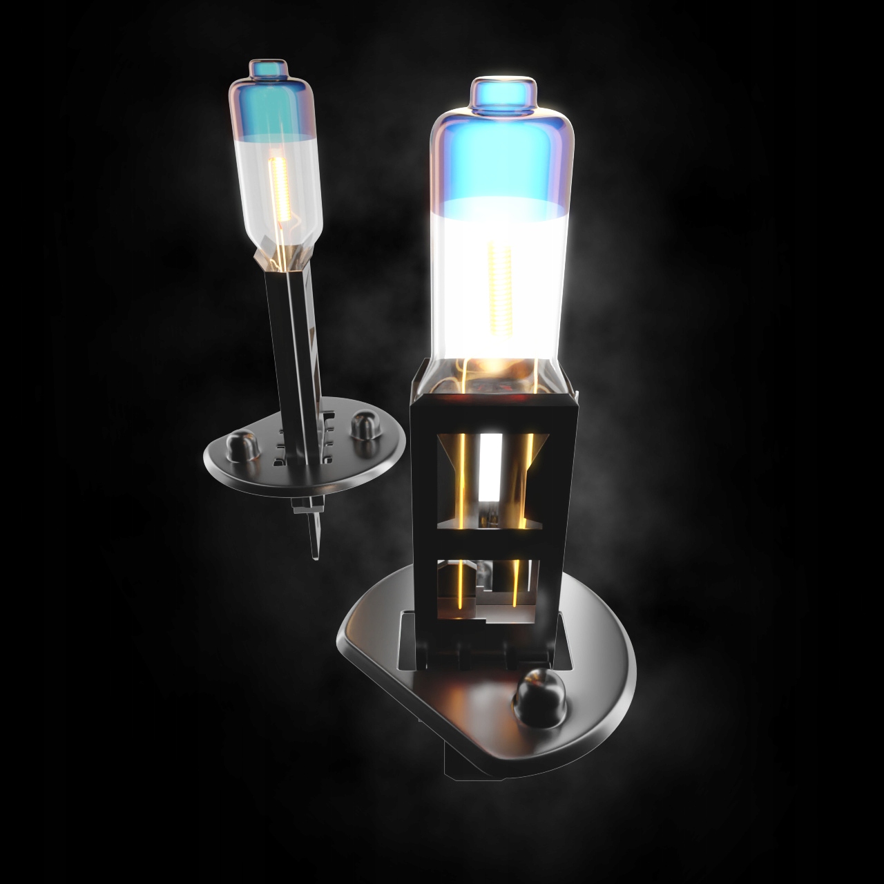 2x ŻARÓWKI HALOGENOWE H1 - 12V 55W 3000K P14,5s - BOSMA Premium Blue Laser Numer katalogowy części 5633