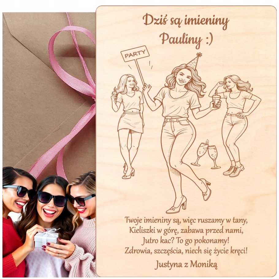 Tabulka Kartička S Gravírováním Vtipný Dárek K Jmeninám Sestry Dívky