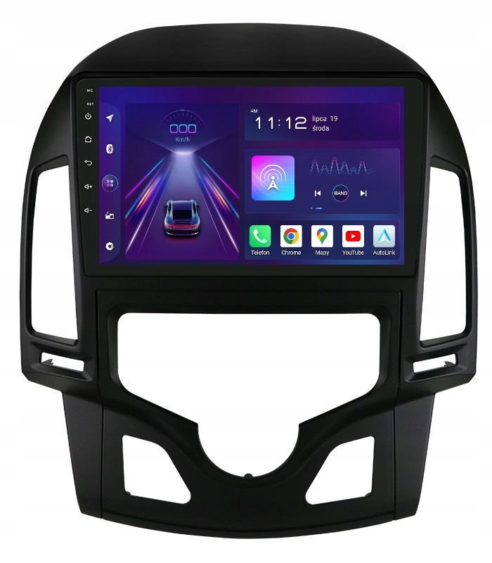 9" Navigace Radio Android 2DIN Hyundai I30 8/256 Gb Carplay Dsp Lte