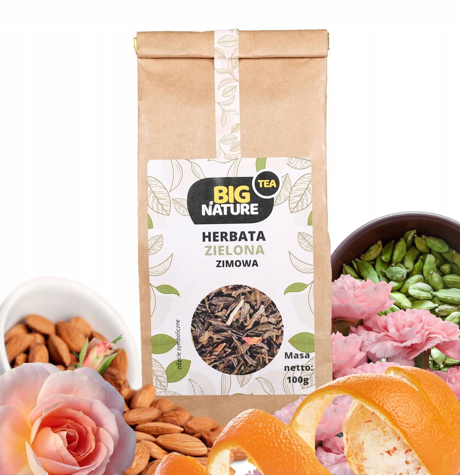Herbata zielona ZIMOWA 100g - BIG NATURE — 3