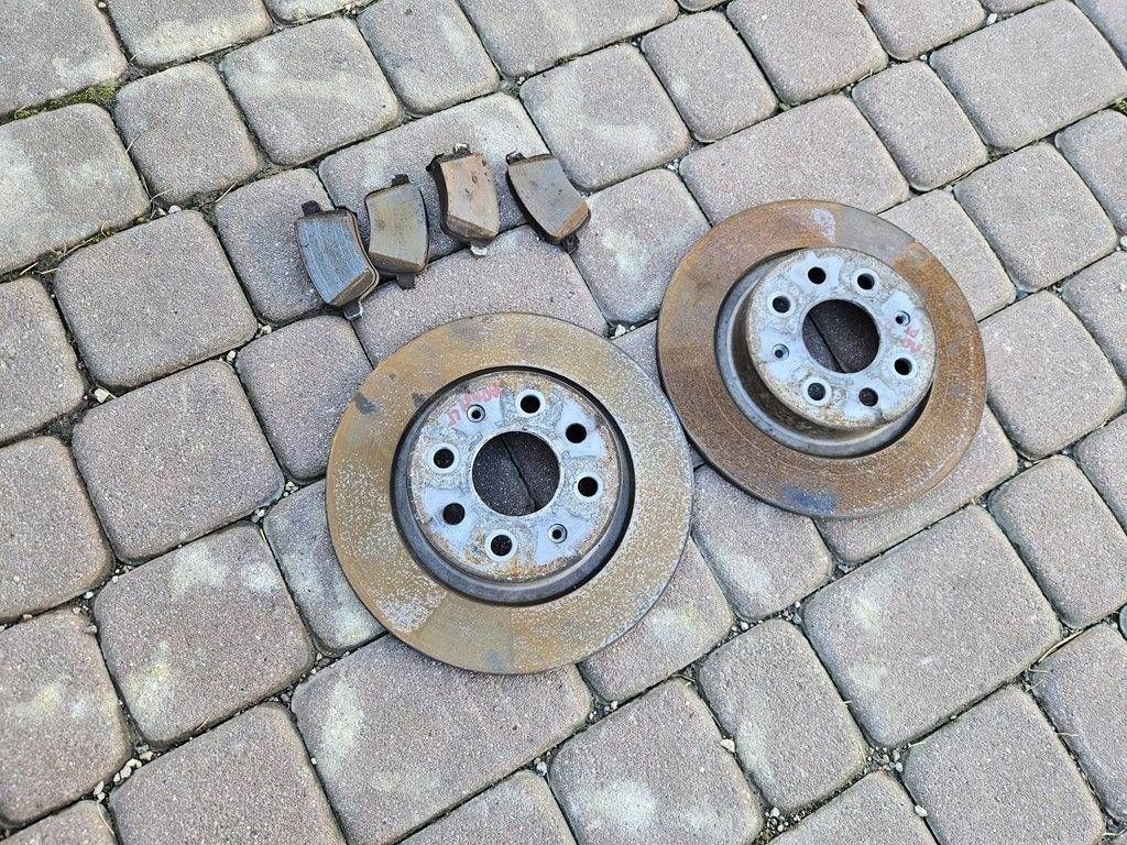discs disc rear part rear. brake komplet + plates Opel Adam