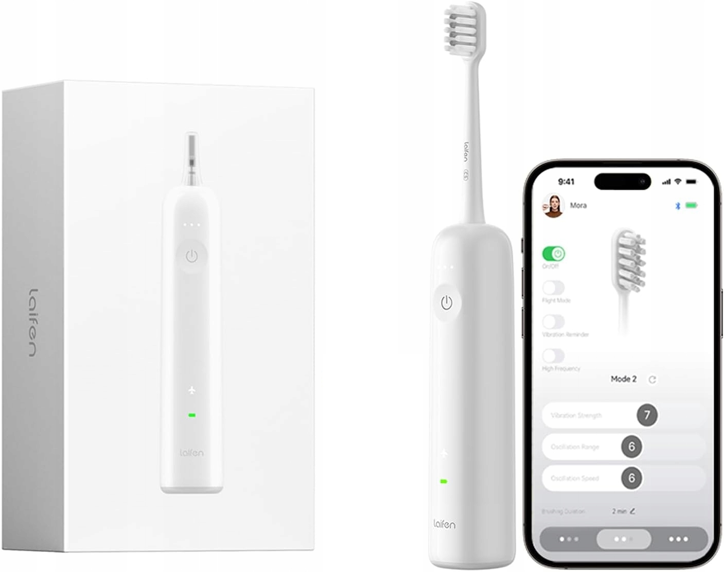 Szczoteczka Do Zębów Soniczna Elektryczna Laifen Wave Abs Wodoodporna