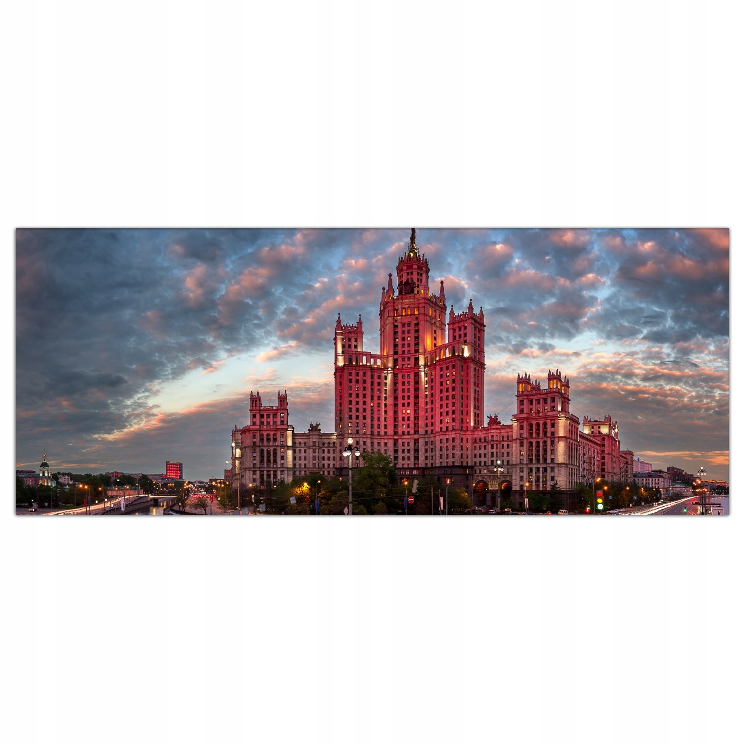 Skleněný fotoobraz Moskva Tama Rusko 125x50