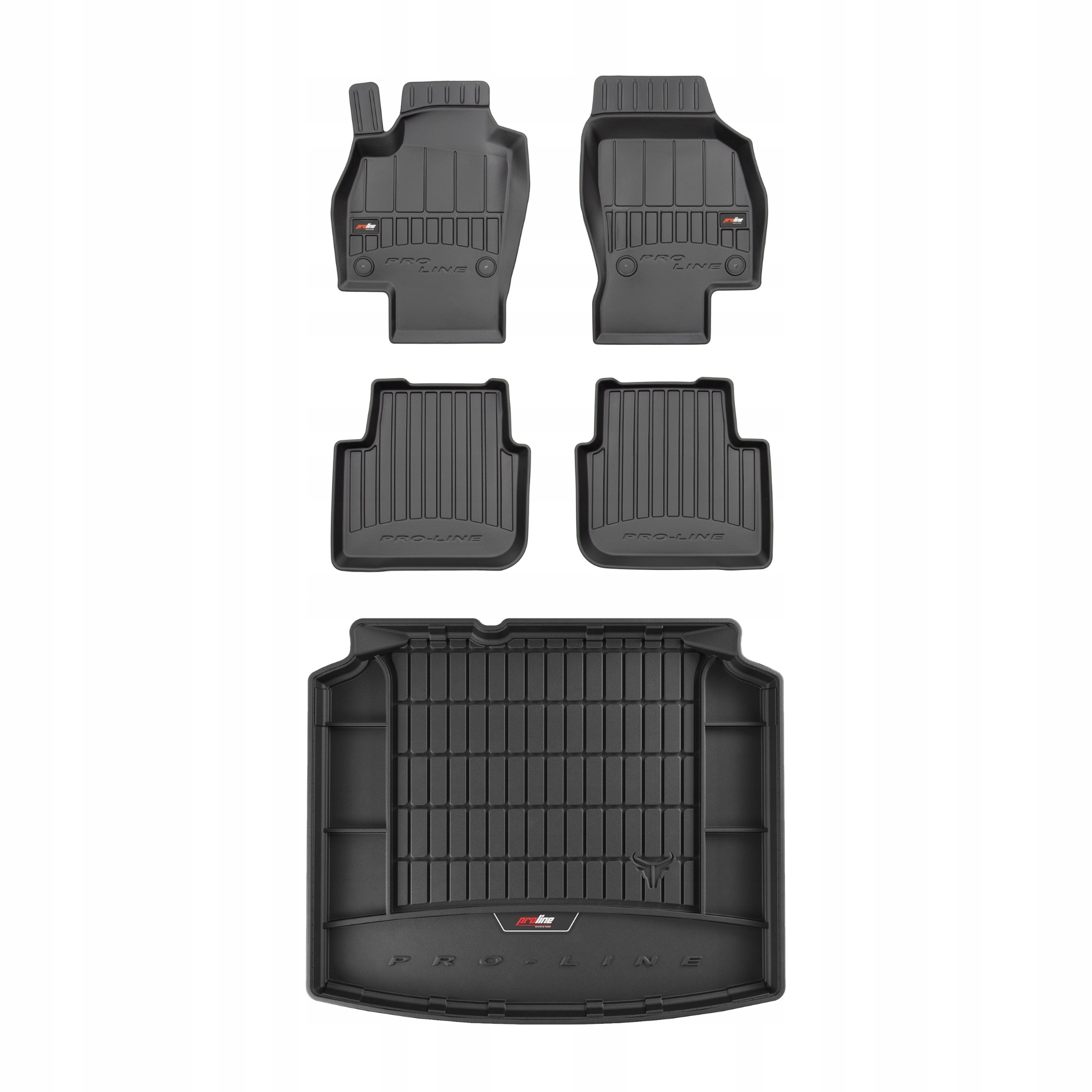 Frogum 3D Sada gumových koberců a rohože s logem pro Škoda Scala 2019-