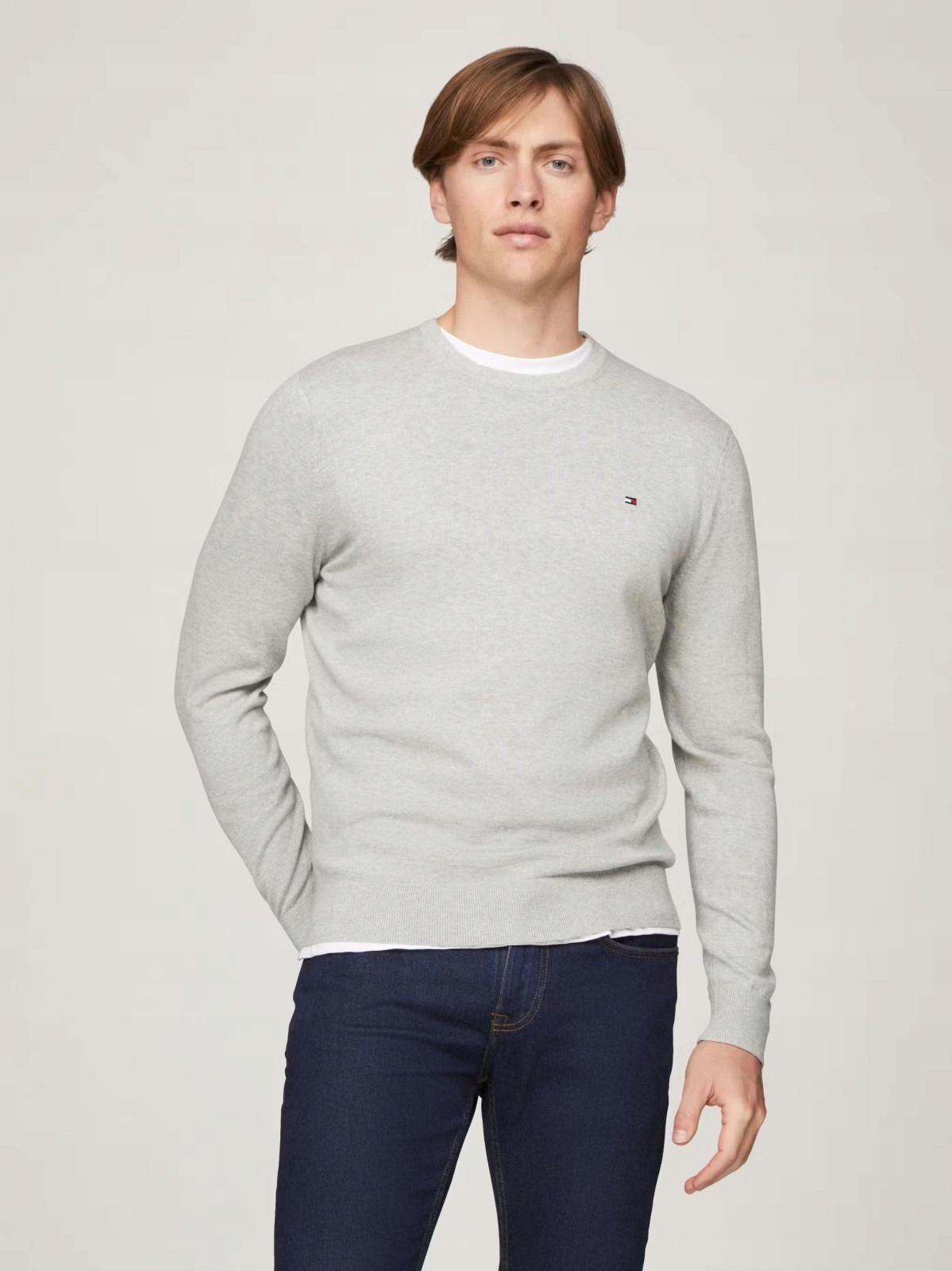 Pánská mikina Tommy Hilfiger Core Essential Cotton Crew Neck