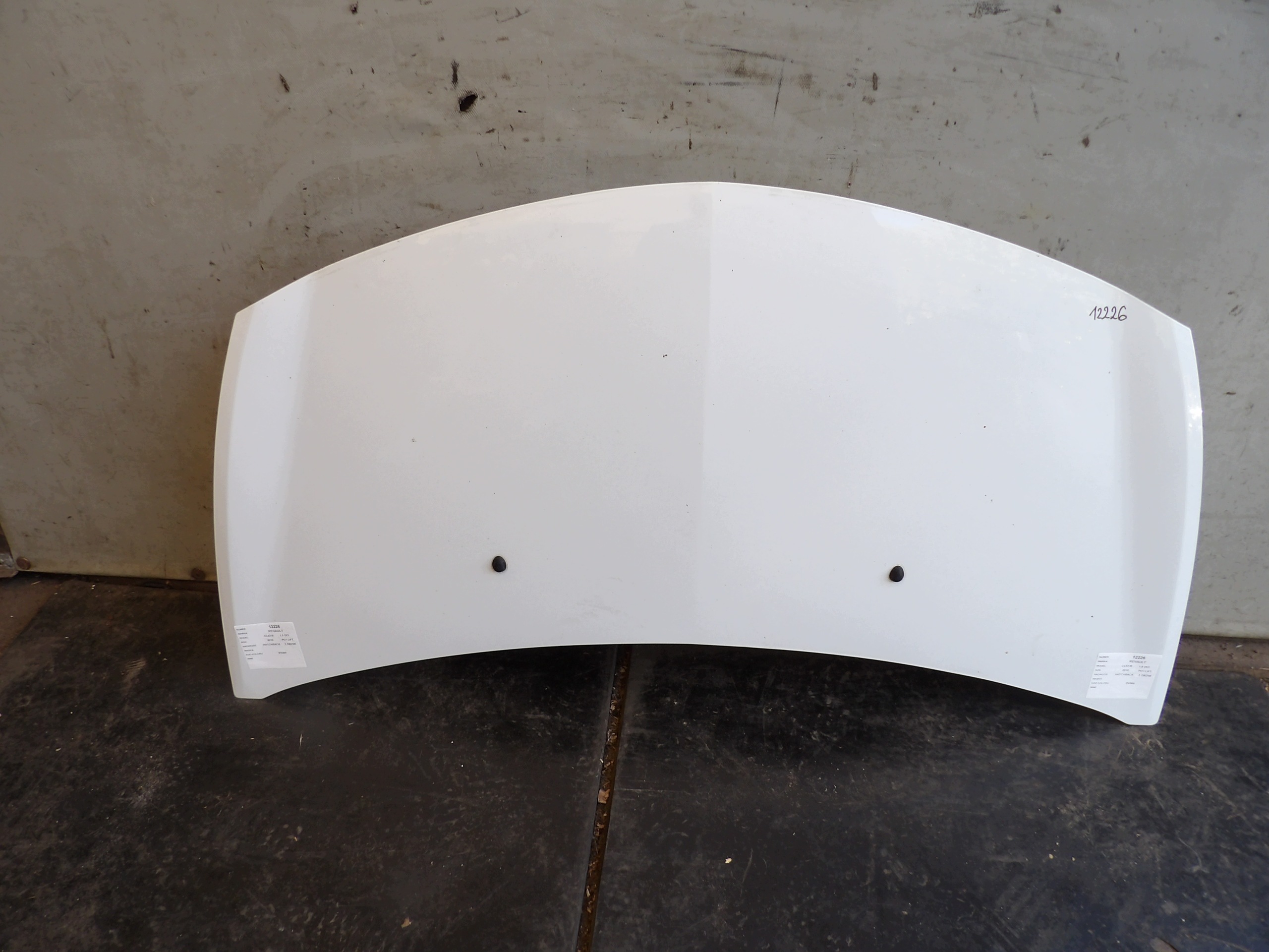 Renault Clio III cofano OV369