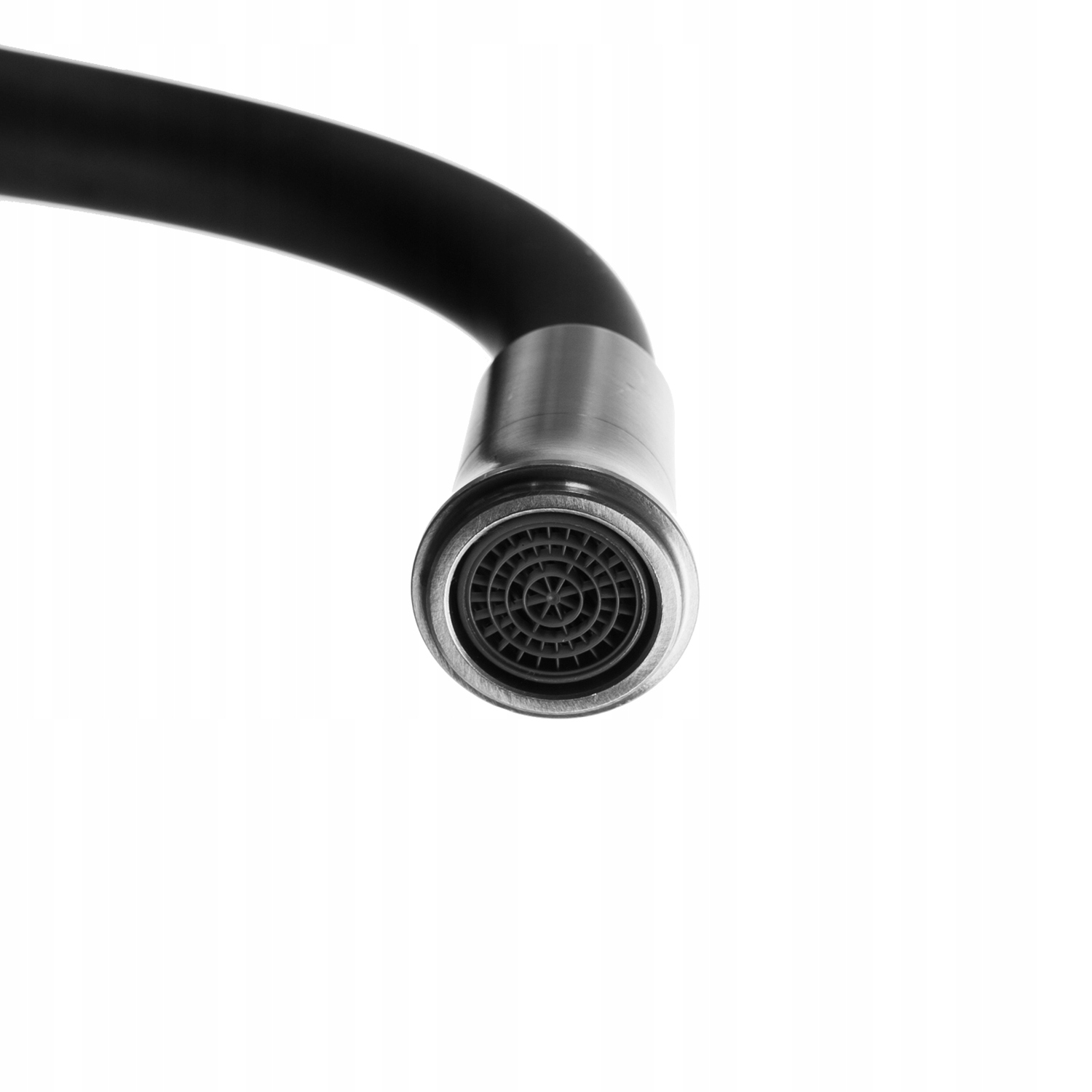 Bateria Kuchenna Czarna Elastyczna Wylewka Kran Giętka z Wylewką Stojąca Stan opakowania oryginalne