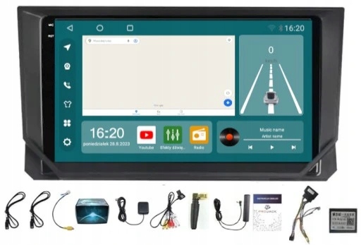 Radio Navigace Seat Arona 2018-2023 Carplay Android Auto 8/256GB Sim