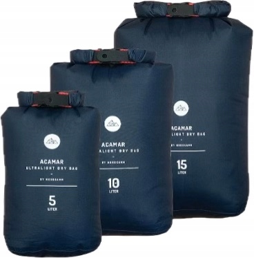 3x vodotěsný vak 5,10,15 litrů