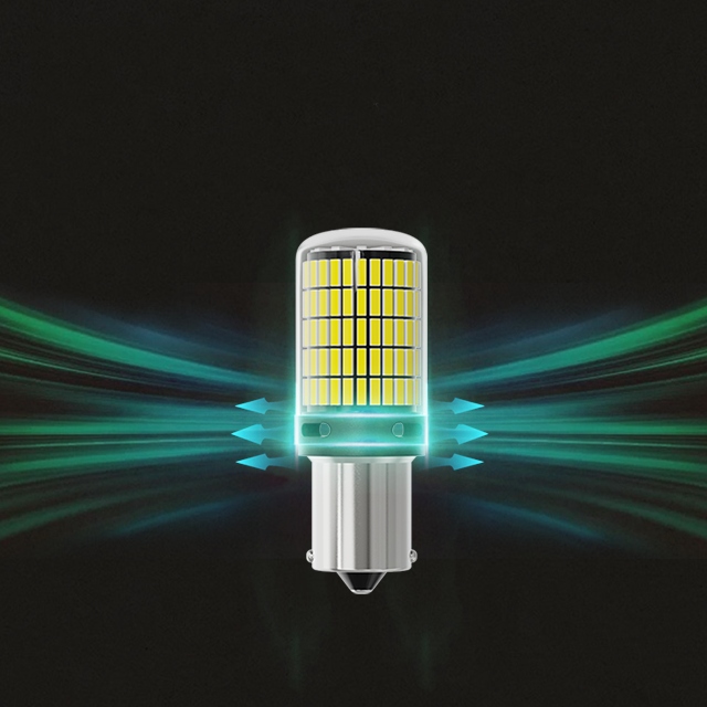 ŻARÓWKI LED P21W CANBUS BIAŁA BARDZO MOCNE 3600LM 150SMD 12V Producent Inny