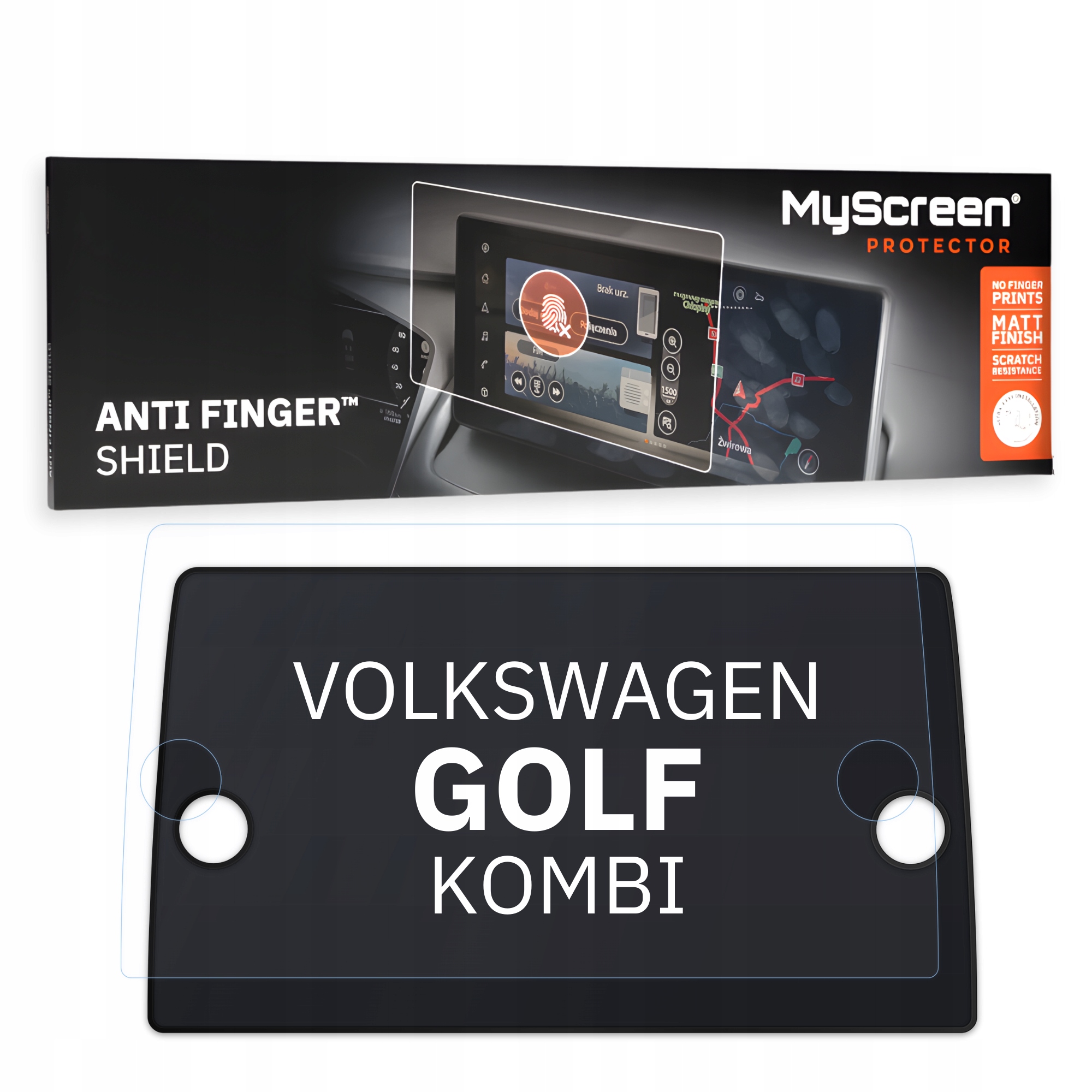 Matná fólie pro Volkswagen Golf Kombi 2017 2020 6,5" MyScreen