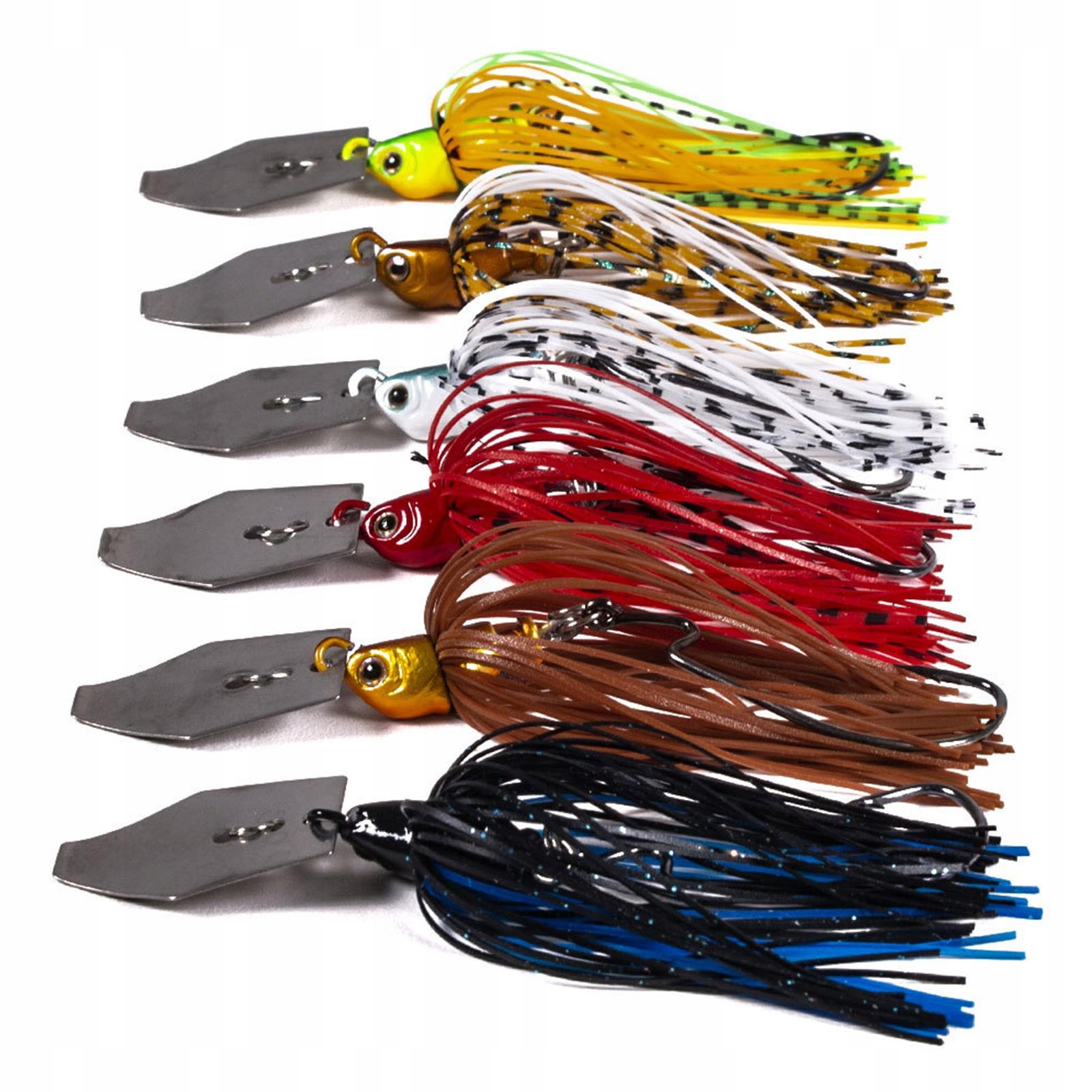 Zestaw Chatter Baits 6SZT do Bassa, Pstrąga i Walleye