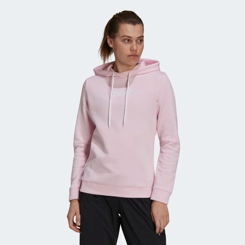 Adidas Terrex Graphic Logo Hoodie GU8970 Velikost 34-36 (s)