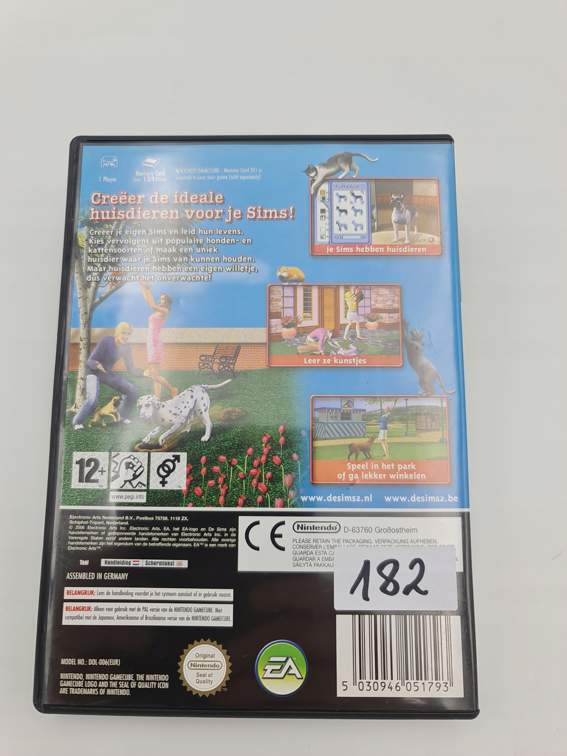 NINTENDO GAMECUBE THE SIMS 2 PETS Platforma Nintendo GameCube