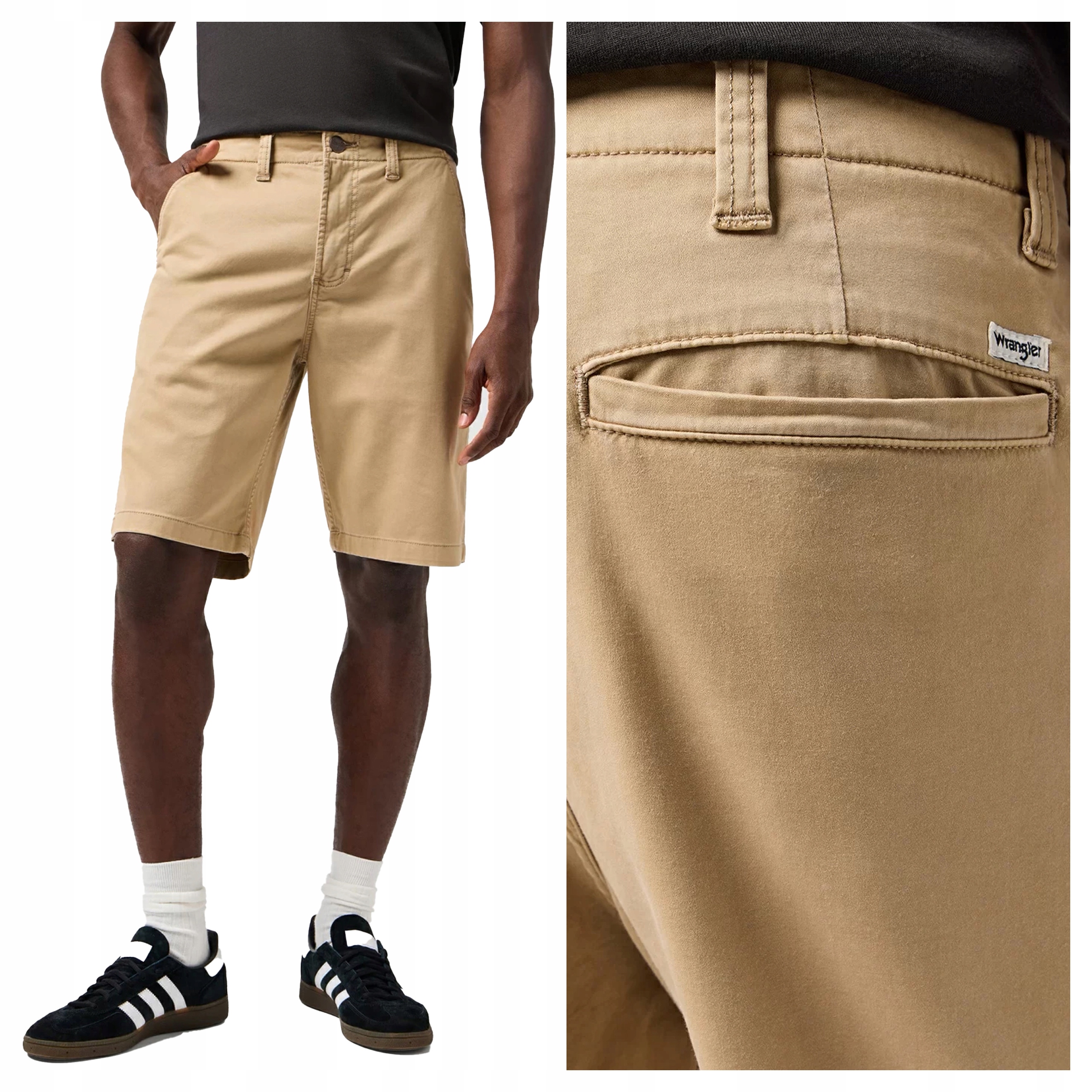Wrangler Chino Short W31 Pánské látkové šortky