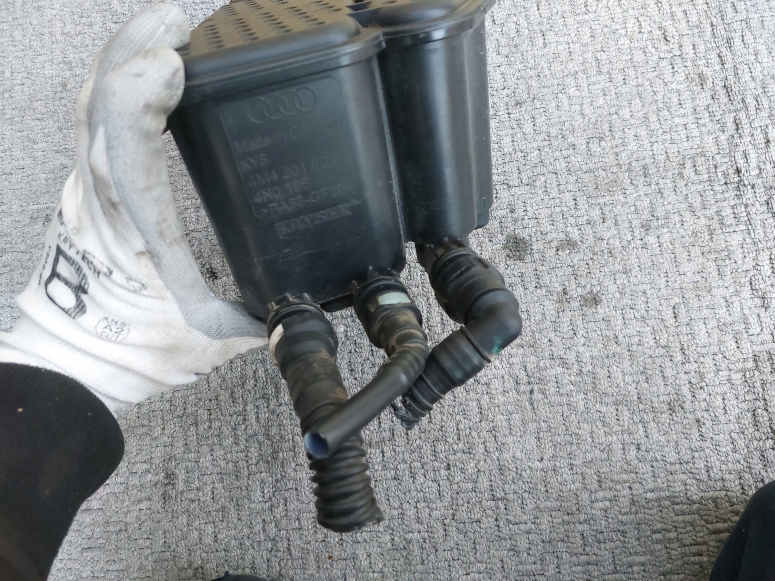 carbon filter PORSCHE CAYENNE III 9Y 22r 4M4201801