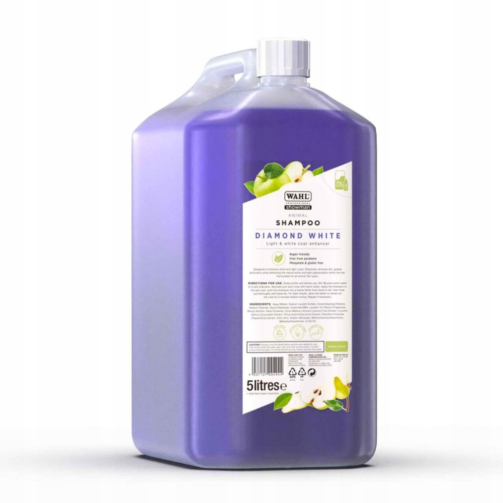 Wahl Diamond White Shampoo 5 l szampon do jasnej sierści dla psa