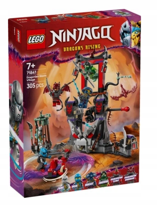 Lego 71841 Ninjago Bouřková Vesnice Dragounů